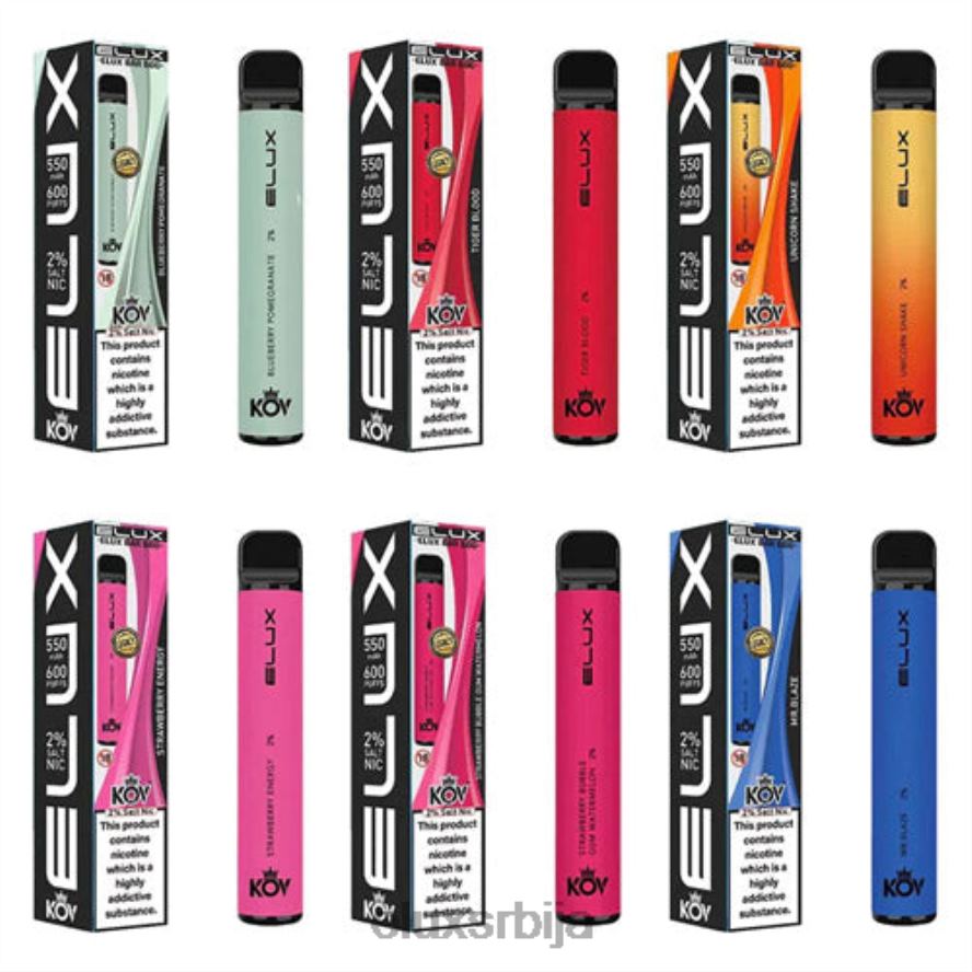 Elux Bar боровница трешња брусница Elux vape flavours JN4TR107 легаци серија за једнократну употребу вапе