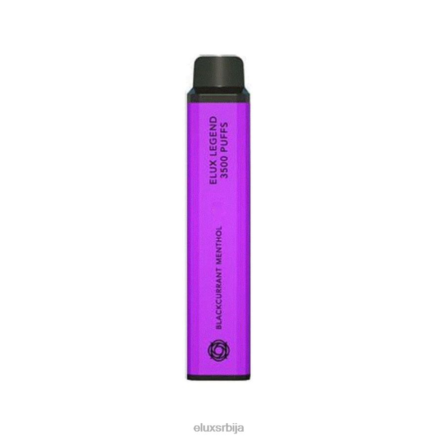 Elux Legend ментол црне рибизле Elux vape srbija JN4TR76 3500 пуффс за једнократну употребу
