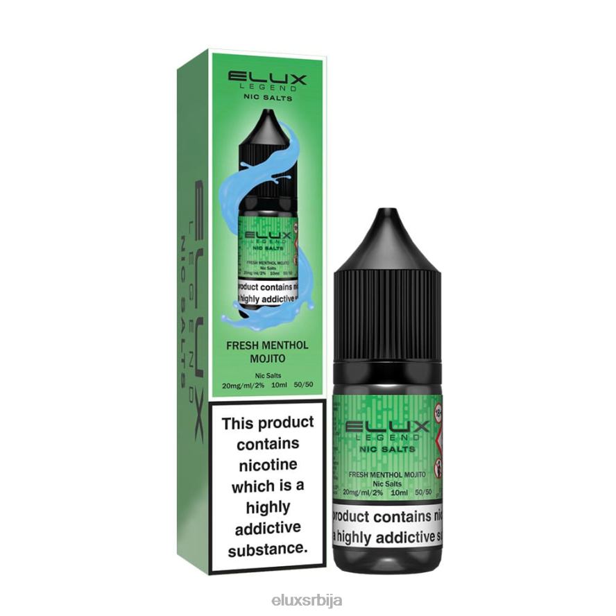 Elux Legend свеж ментол мојито Elux vape near me JN4TR69 никаква со 10 мл