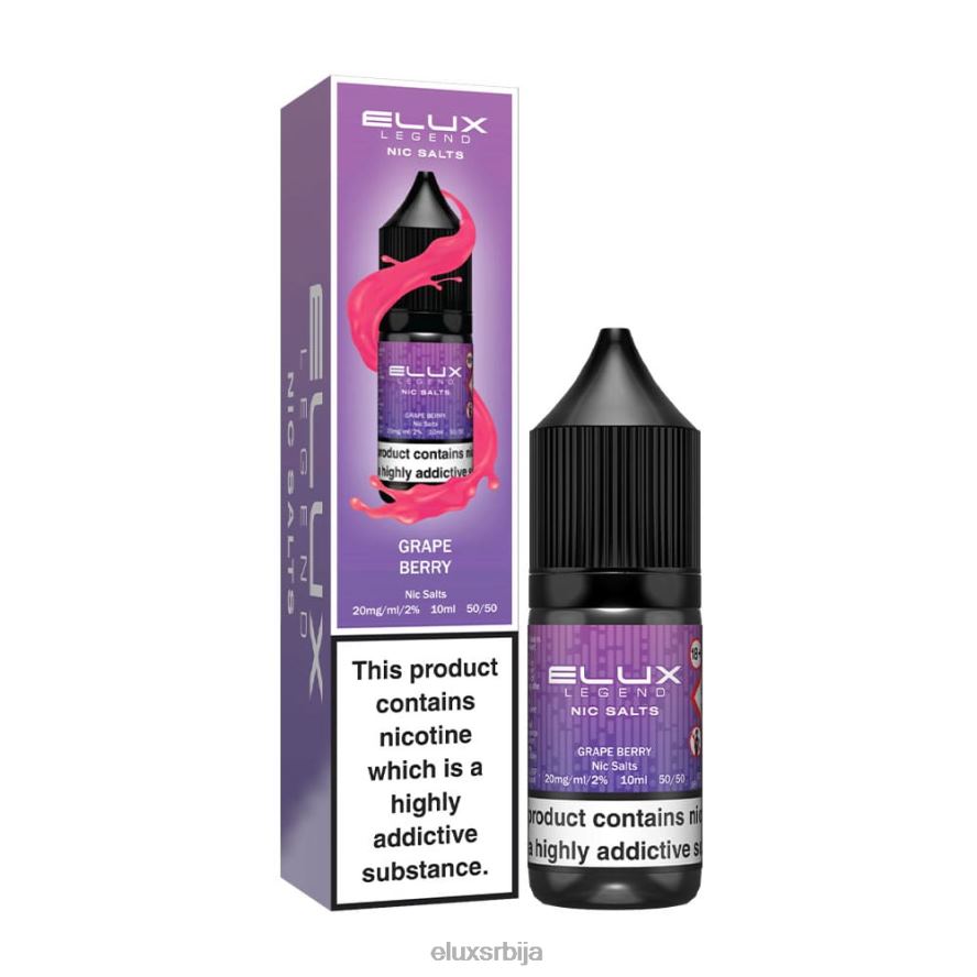 Elux Legend бобица грожђа Elux vape price JN4TR68 никаква со 10 мл