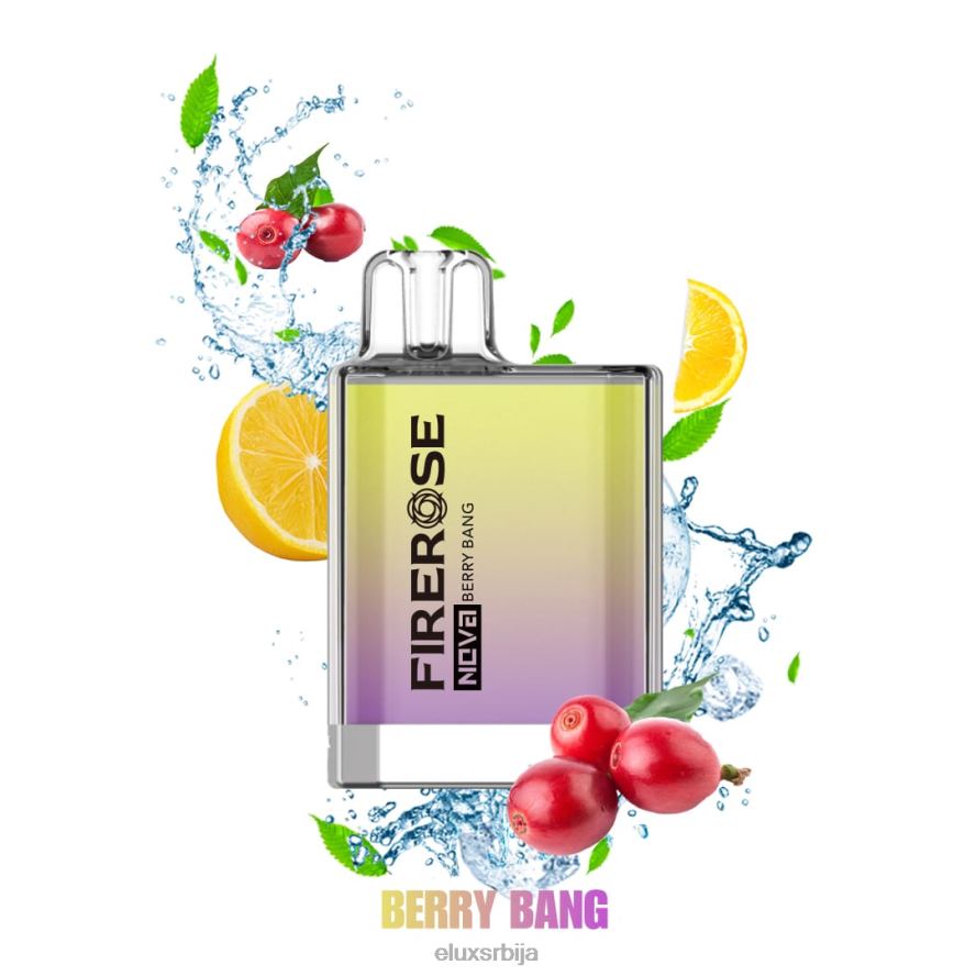 Elux Firerose Nova бобица прасак Elux vape price JN4TR18 Вапе за једнократну употребу 600 пуффс