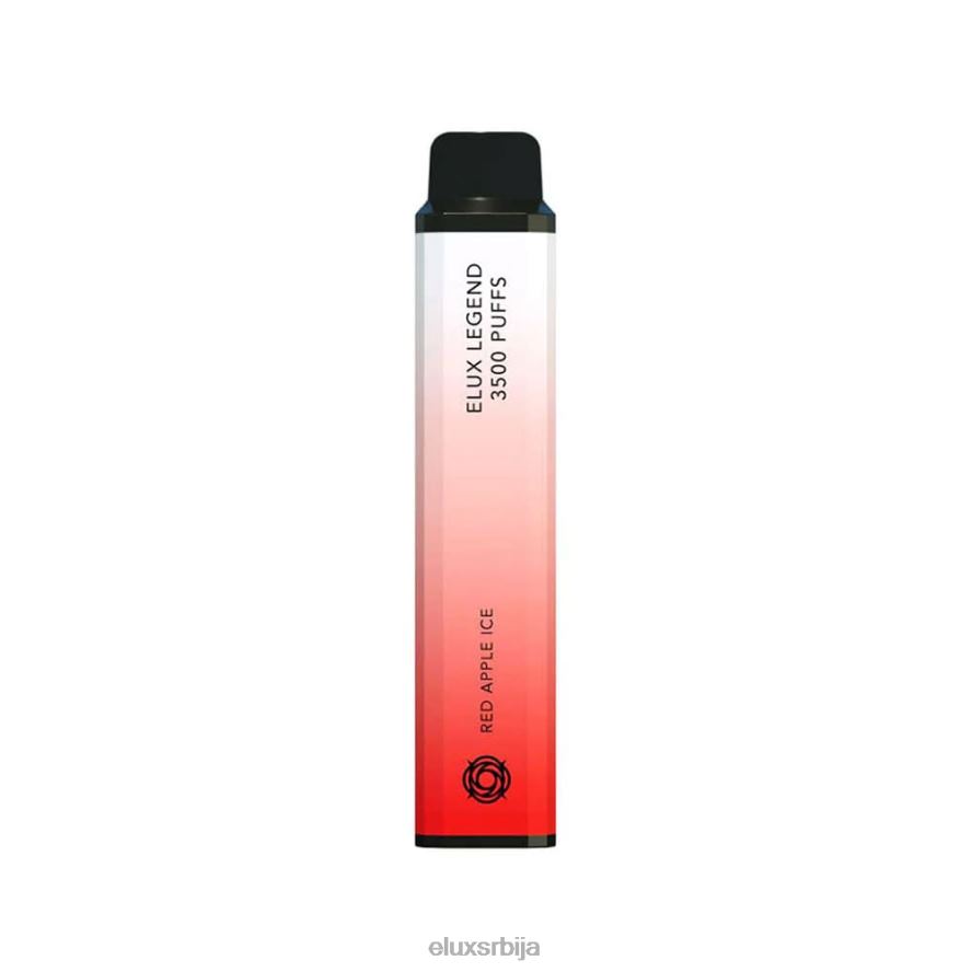 Elux Legend лед од црвене јабуке Elux vape srbija JN4TR96 3500 пуффс за једнократну употребу
